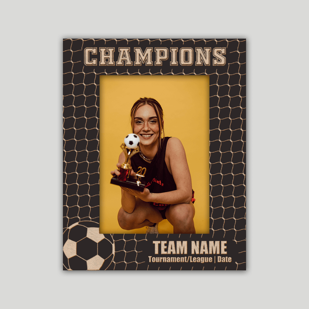 Soccer Championship Photo Frame