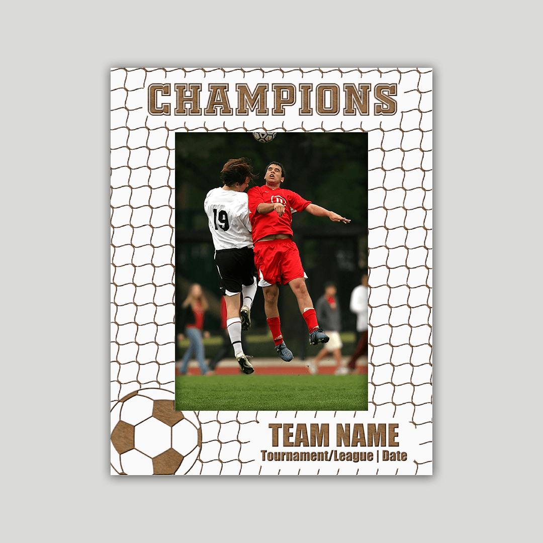 Soccer Championship Photo Frame