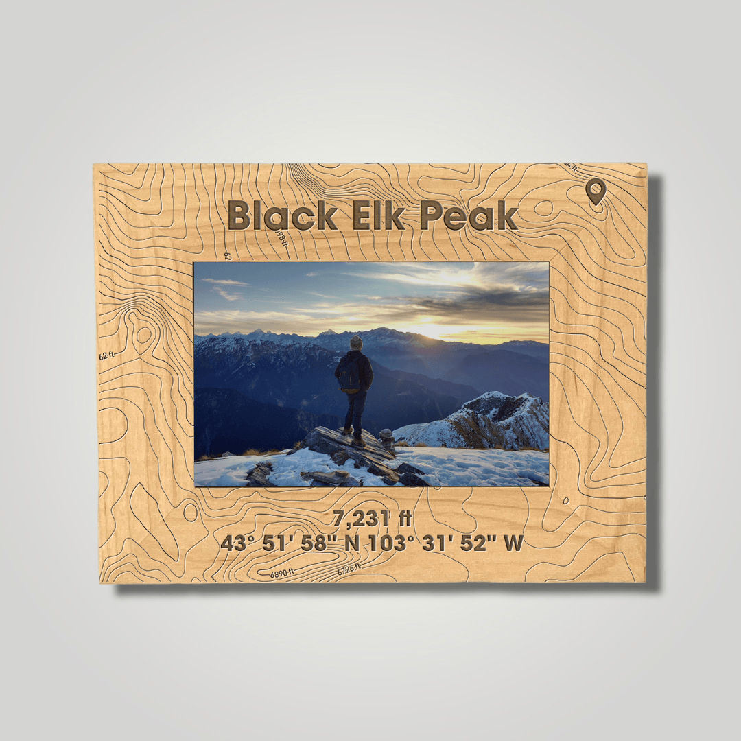 Black Elk Peak (large font) - Journey Frames
