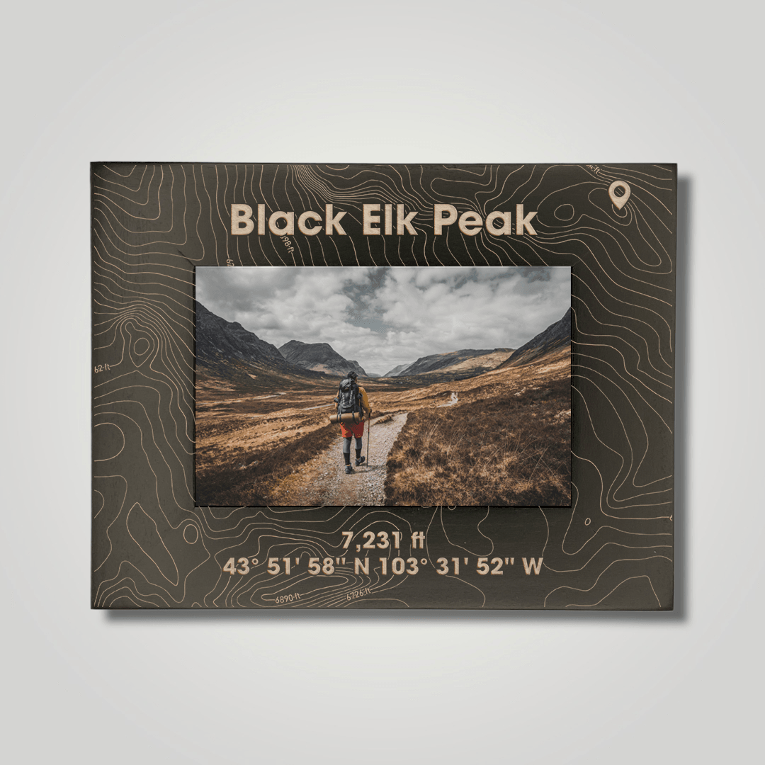 Black Elk Peak (large font) - Journey Frames