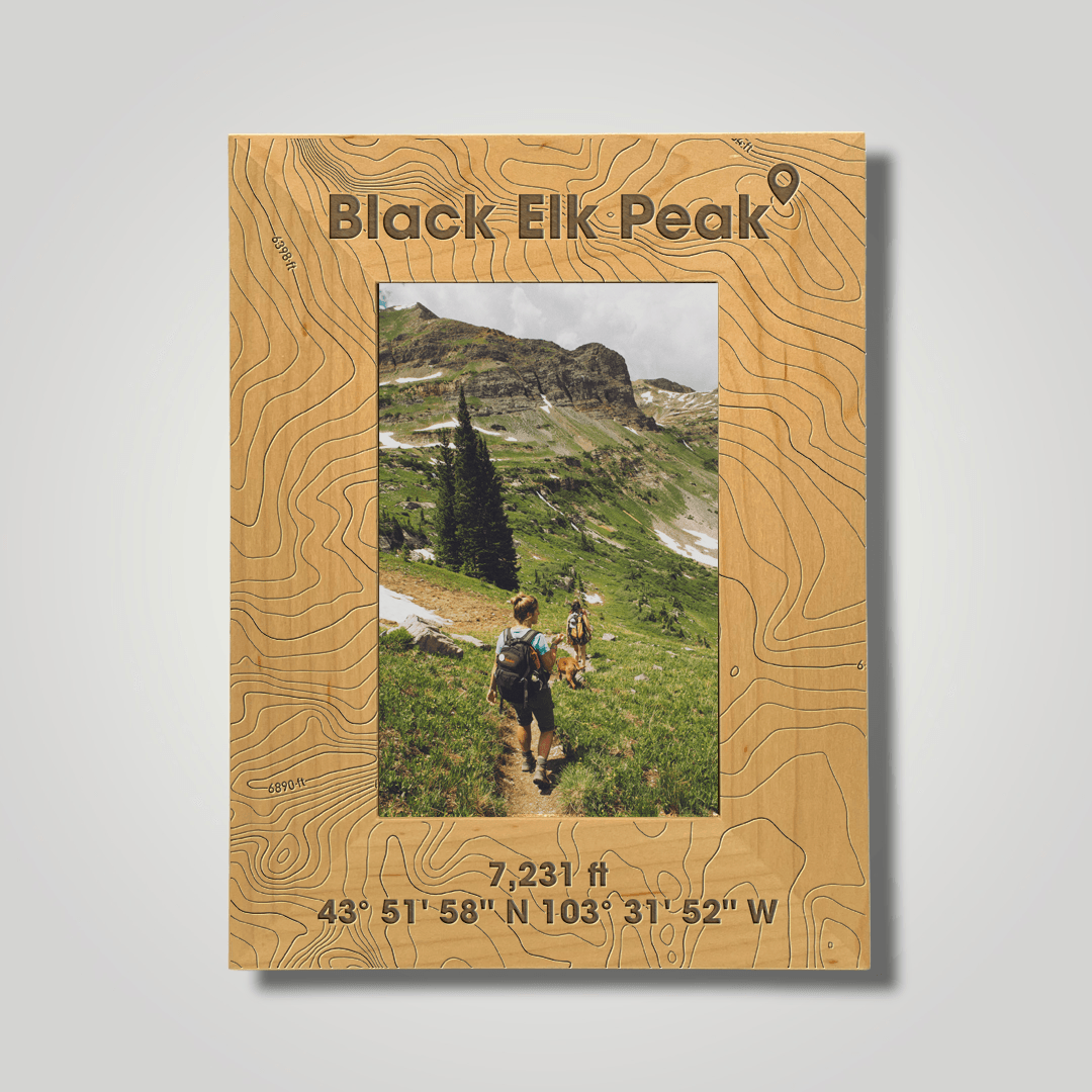 Black Elk Peak (large font) - Journey Frames