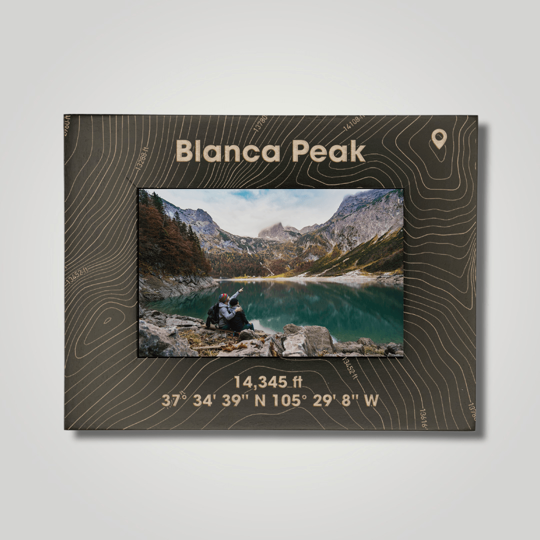 Blanca Peak (large font) - Journey Frames