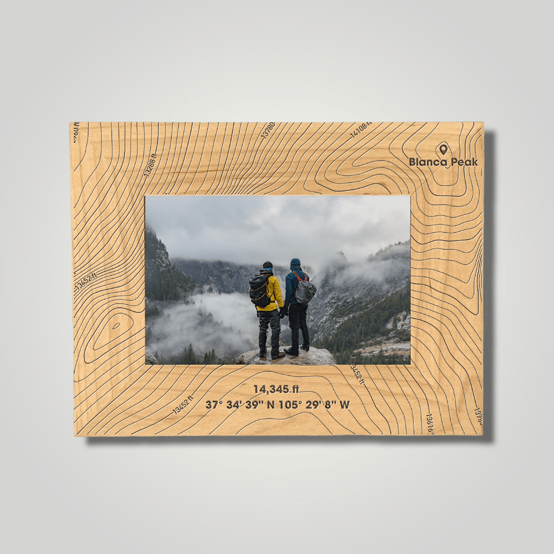 Blanca Peak (small font) - Journey Frames