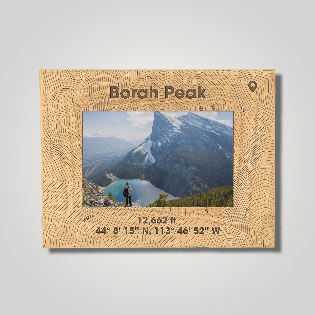 Borah Peak (large font) - Journey Frames
