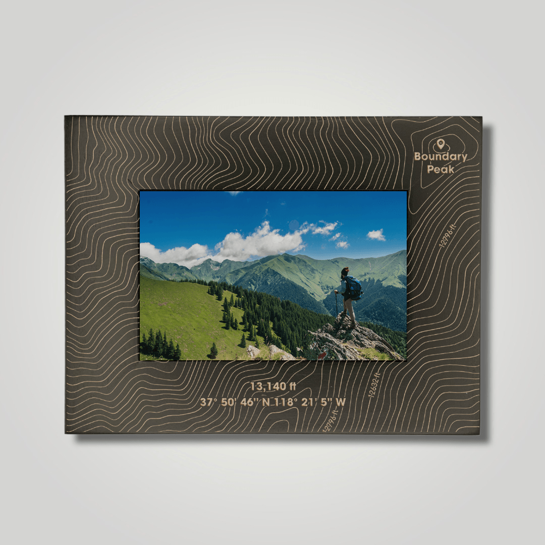 Boundary Peak (small font) - Journey Frames