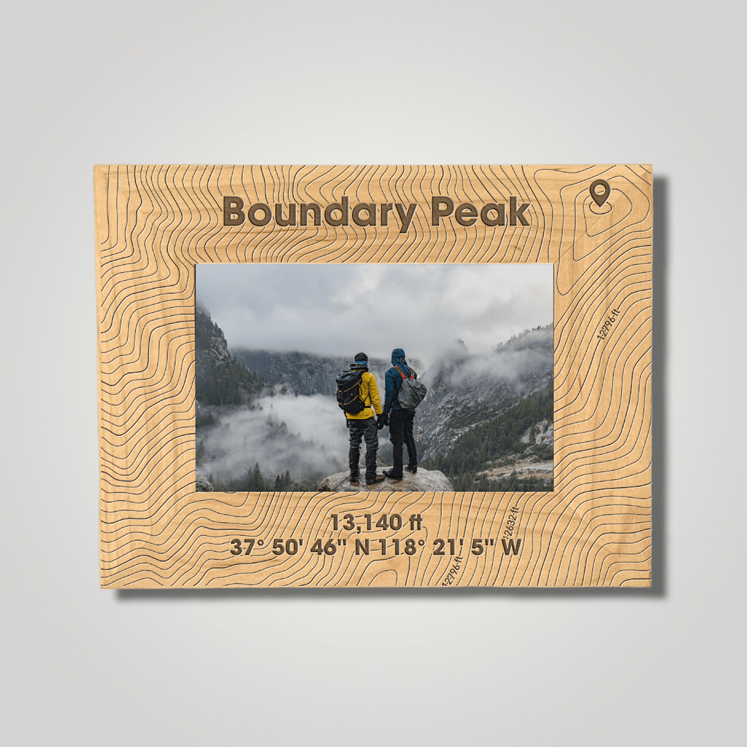 Boundary Peak (large font) - Journey Frames