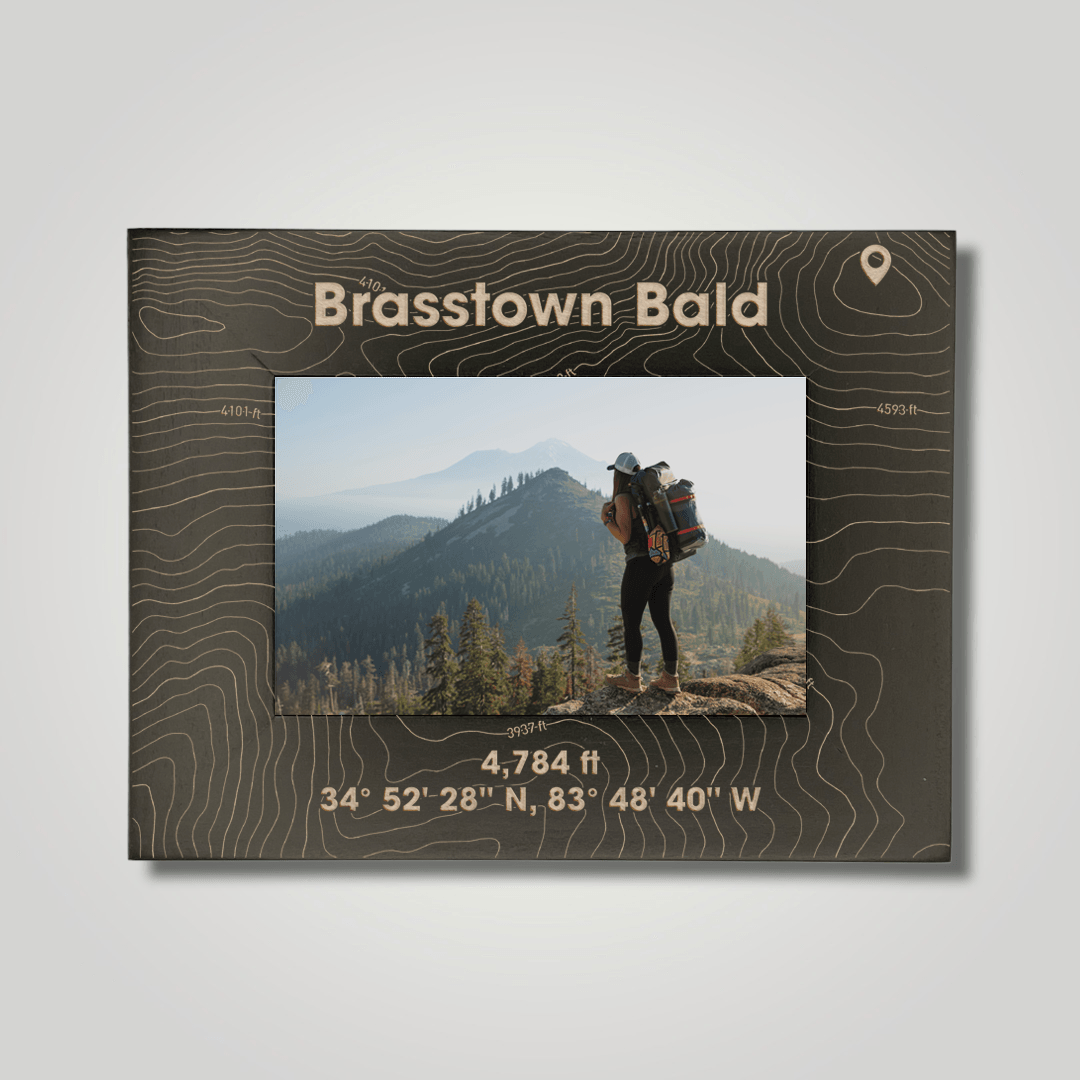 Brasstown Bald (large font) - Journey Frames