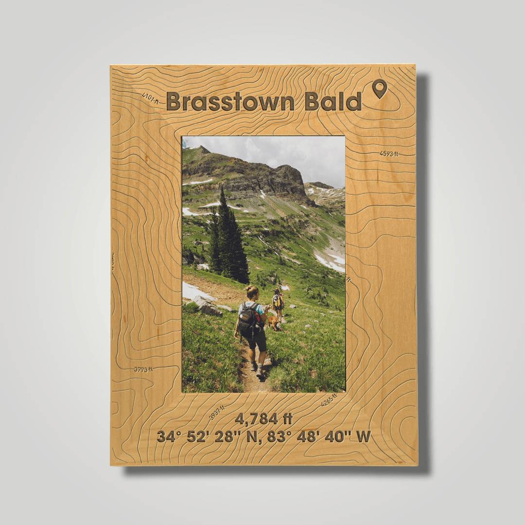 Brasstown Bald (large font) - Journey Frames