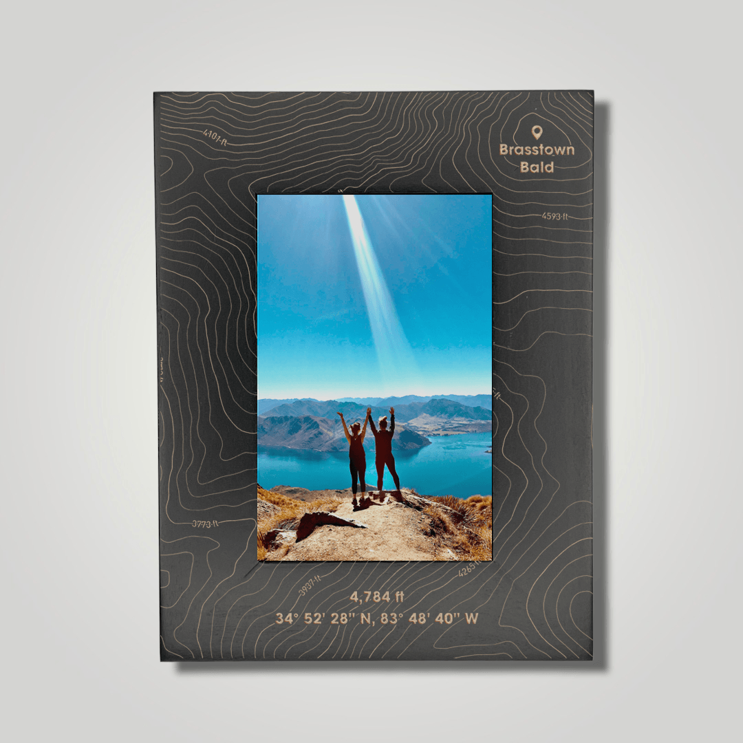 Brasstown Bald (small font) - Journey Frames