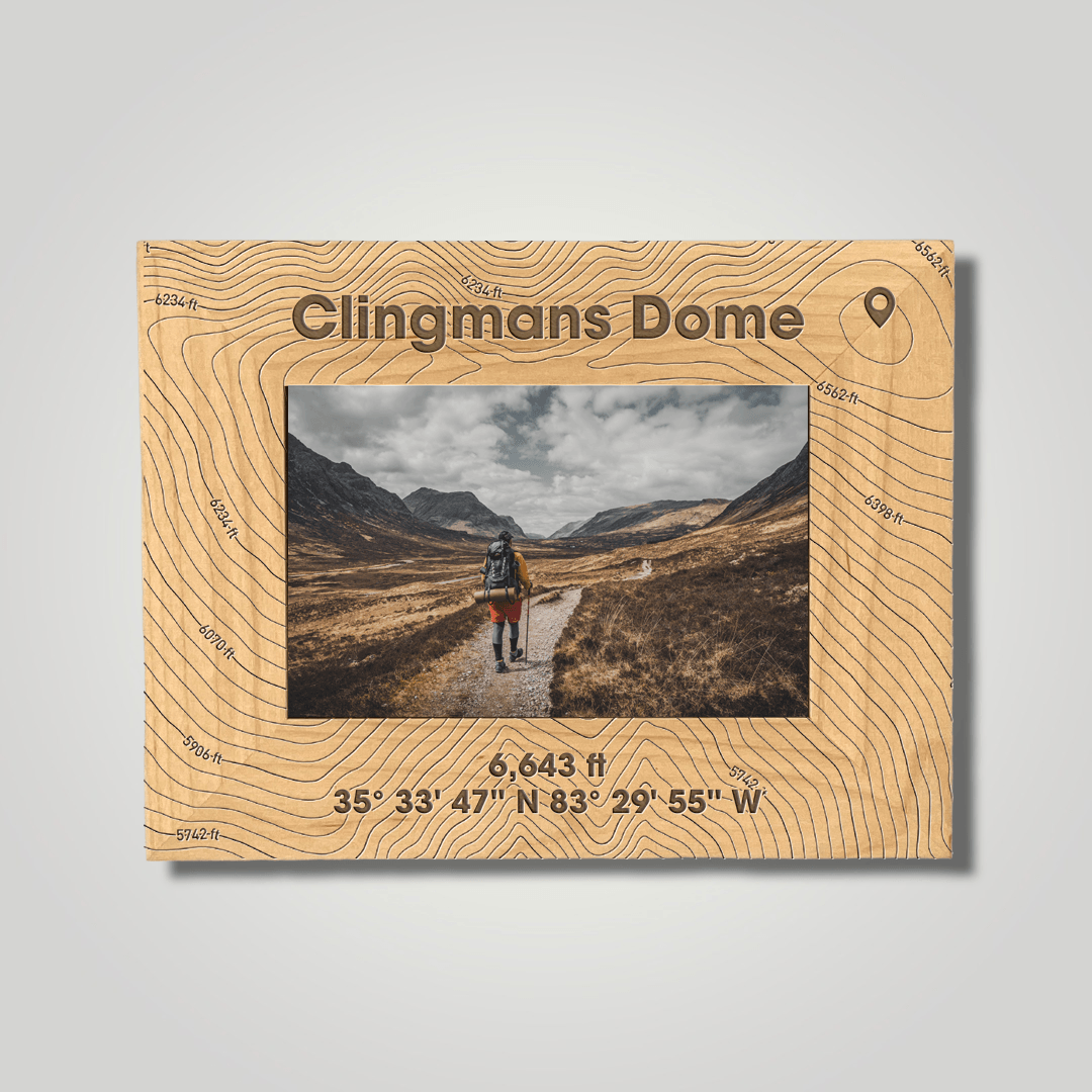 Clingmans Dome (large font) - Journey Frames