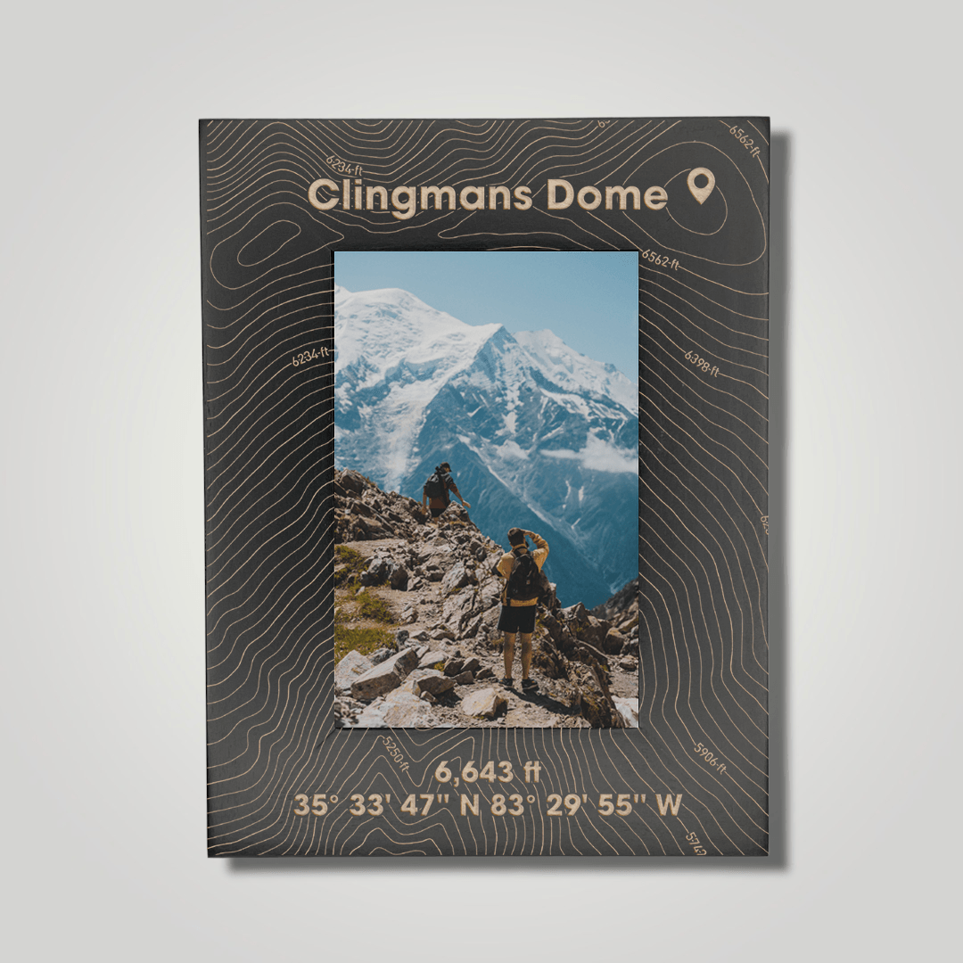 Clingmans Dome (large font) - Journey Frames