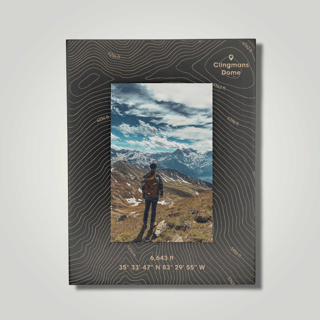Clingmans Dome (small font) - Journey Frames