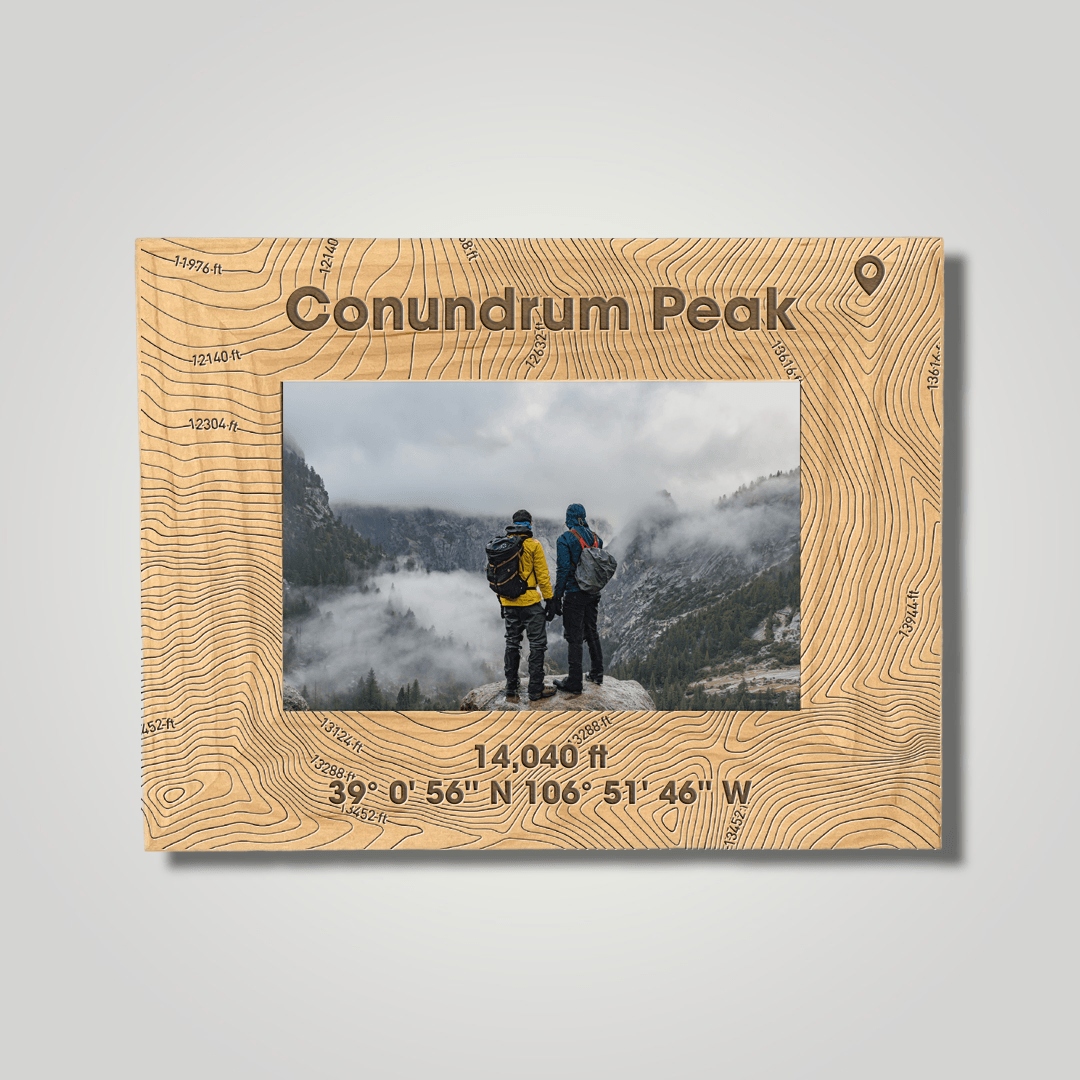 Conundrum Peak (large font) - Journey Frames