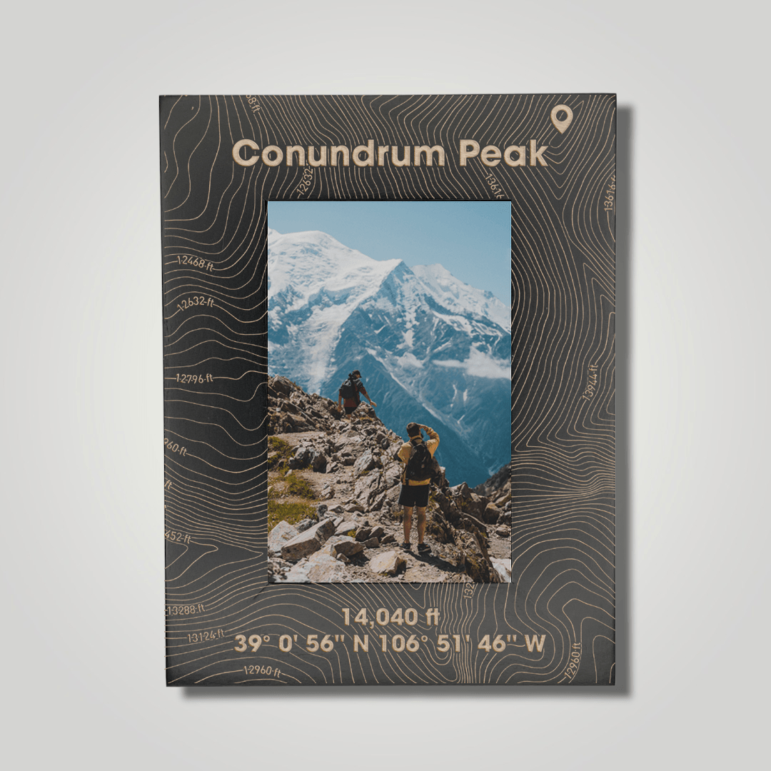 Conundrum Peak (large font) - Journey Frames