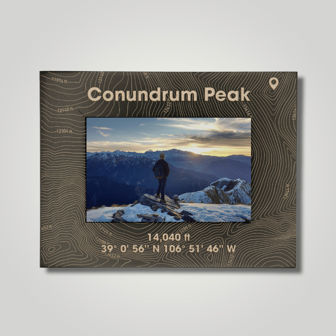 Conundrum Peak (large font) - Journey Frames