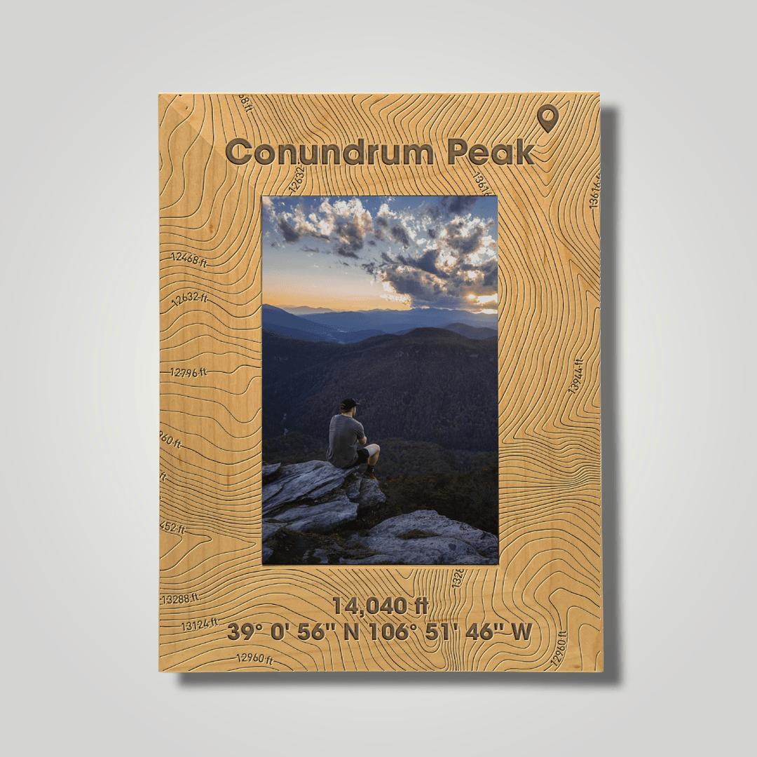Conundrum Peak (large font) - Journey Frames