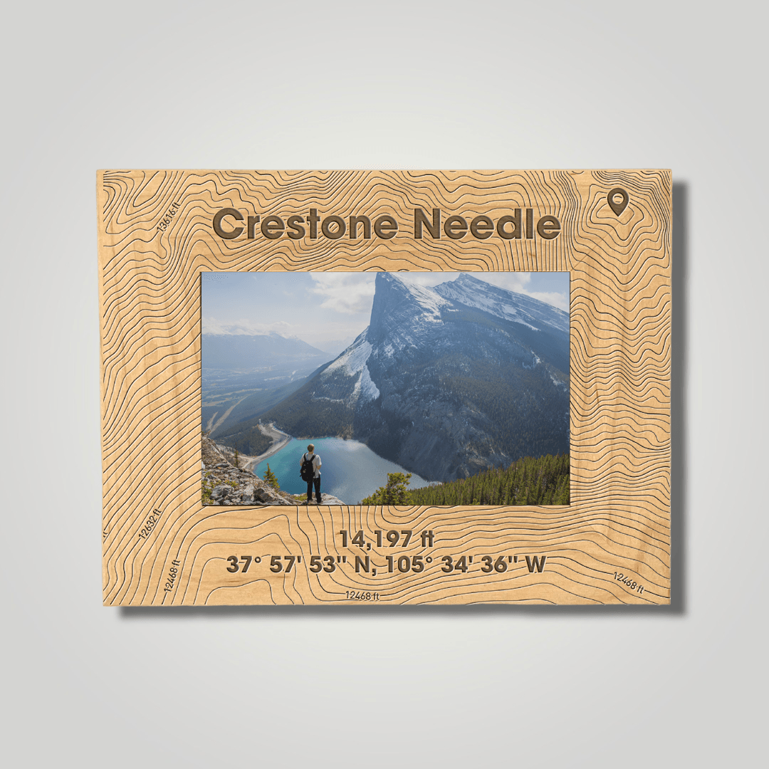 Crestone Needle (large font) - Journey Frames