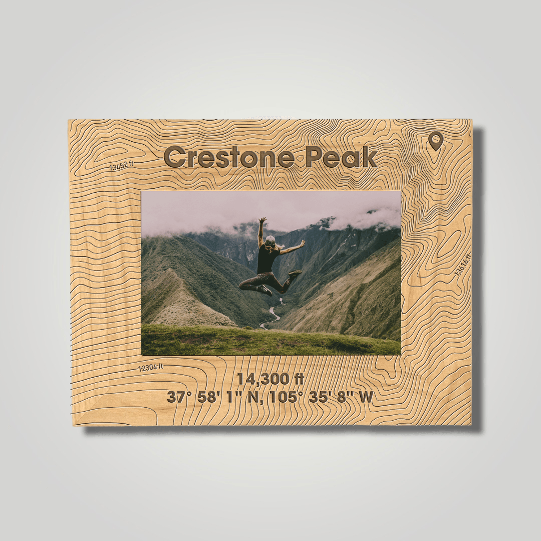 Crestone Peak (large font) - Journey Frames