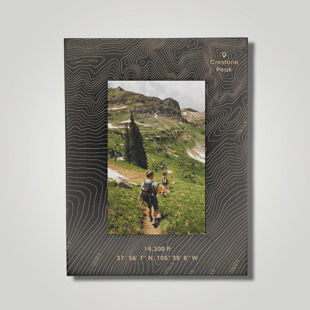Crestone Peak (small font) - Journey Frames