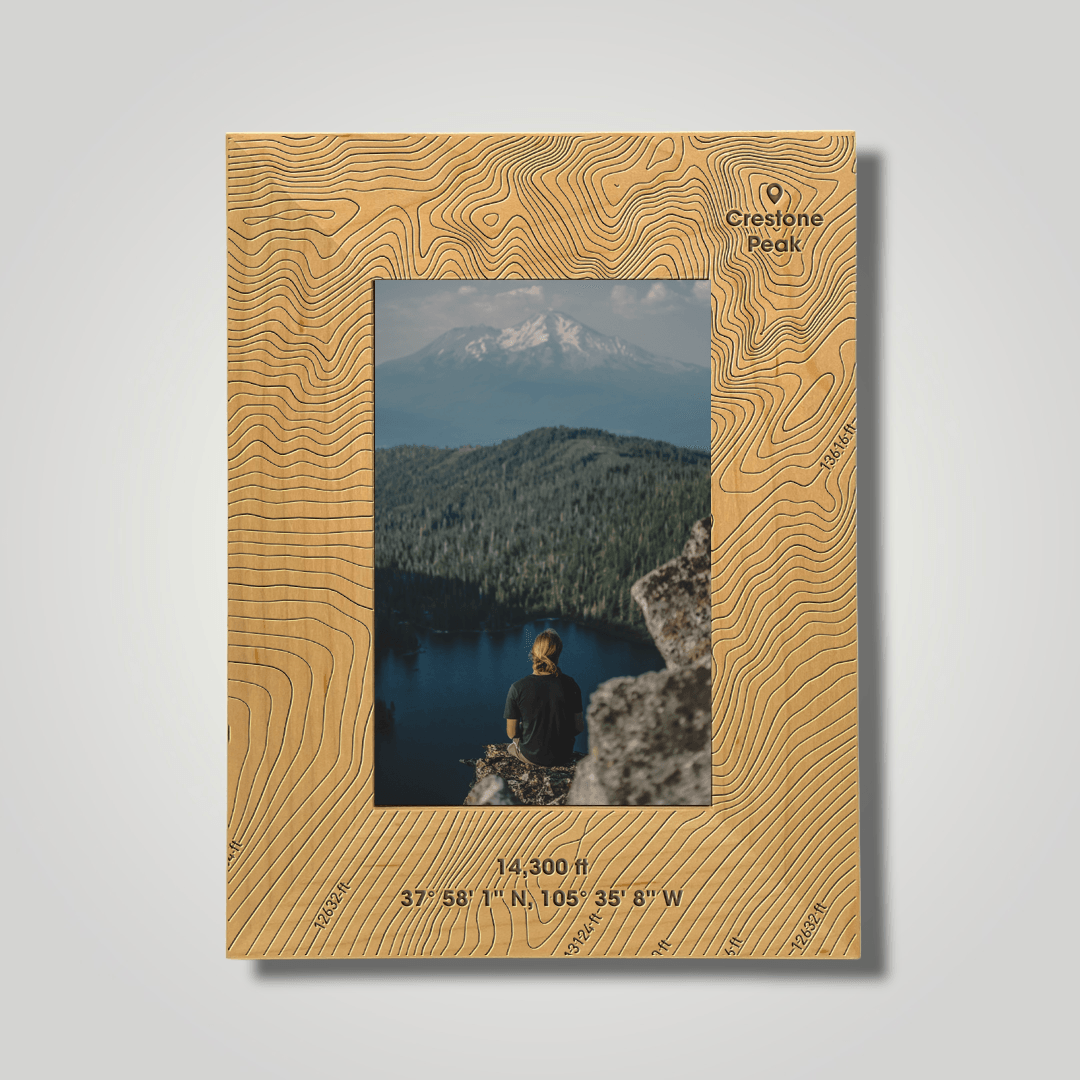 Crestone Peak (small font) - Journey Frames