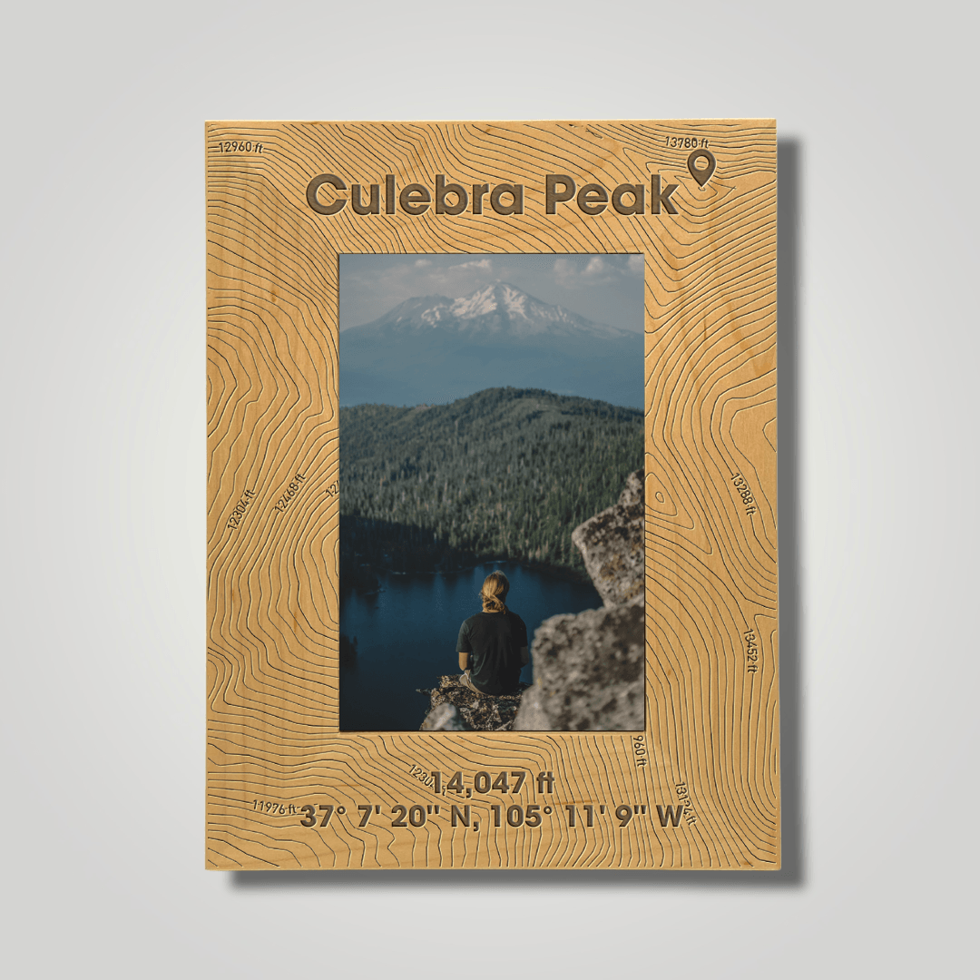 Crestone Peak (large font) - Journey Frames