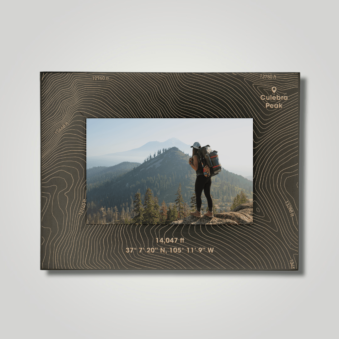 Culebra Peak (small font) - Journey Frames