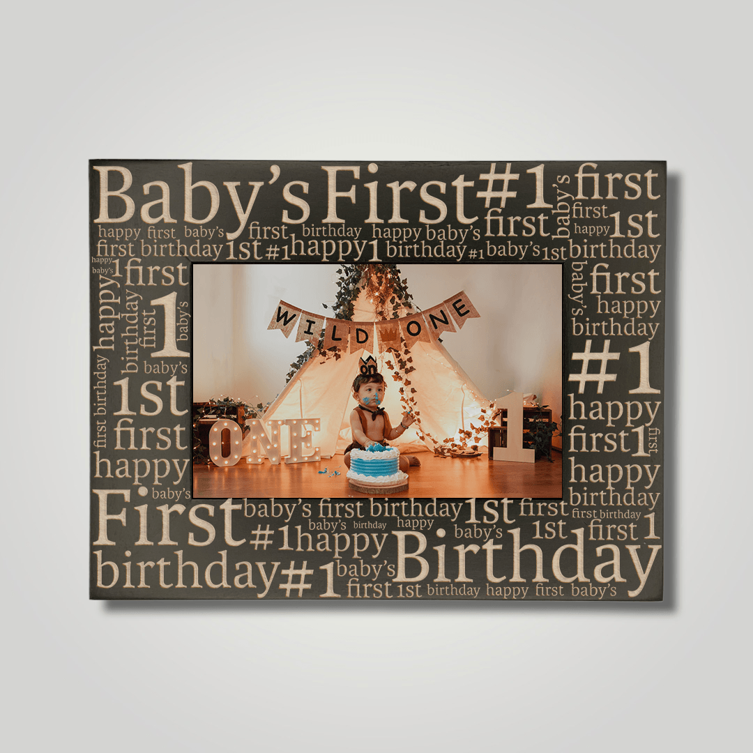 First Birthday - Journey Frames