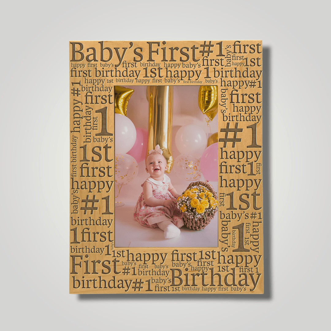 First online birthday frame