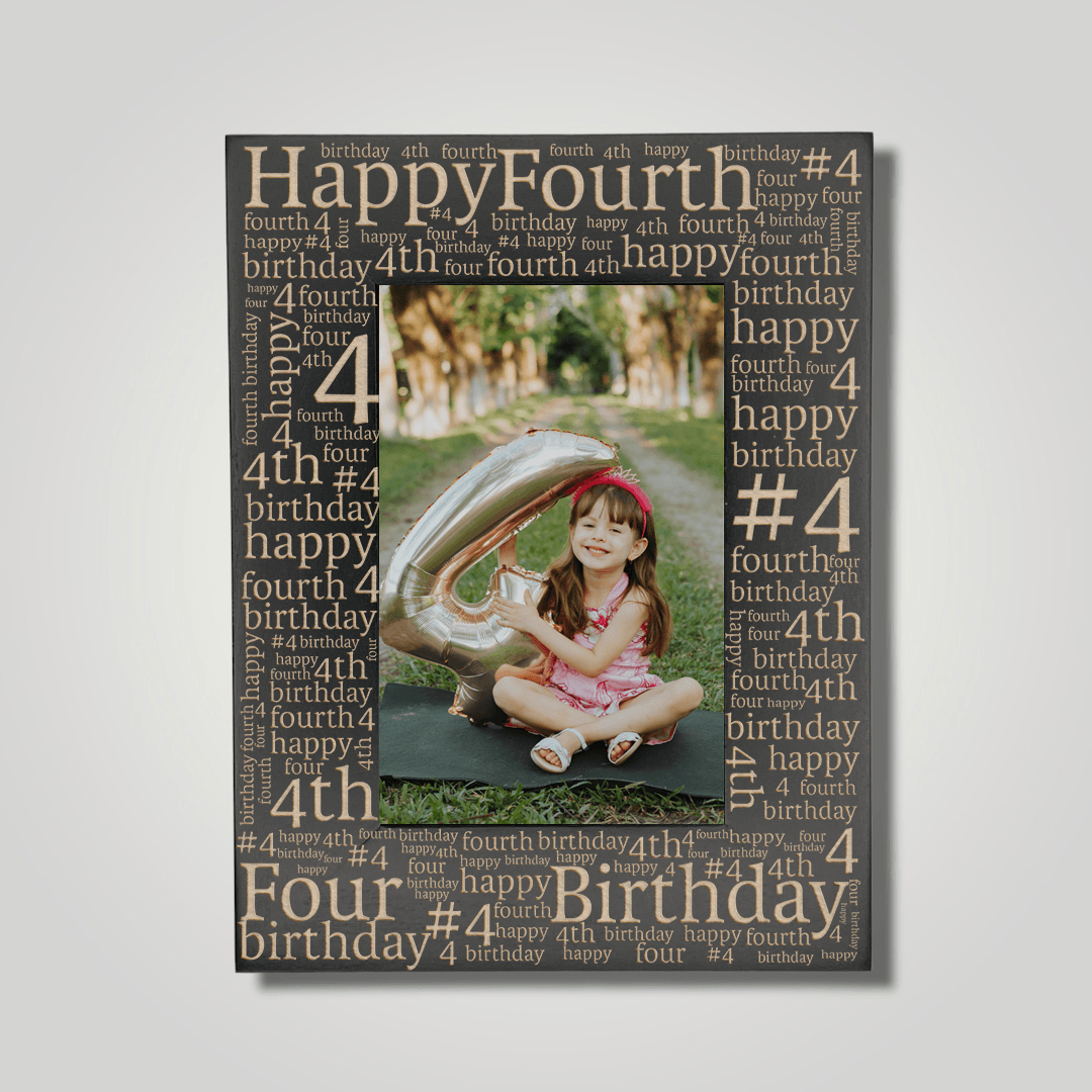 Fourth Birthday - Journey Frames