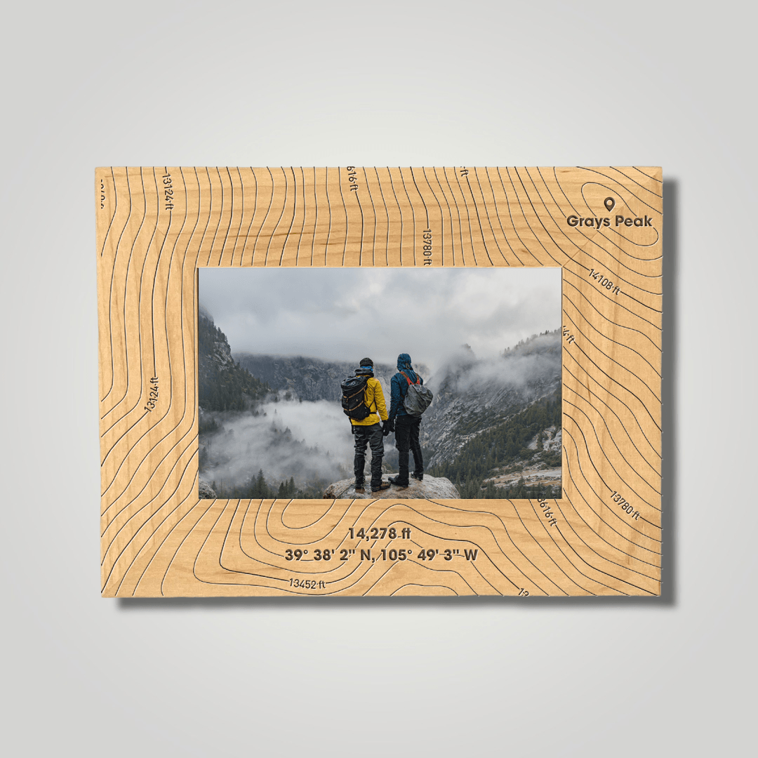 Gray's Peak (small font option) - Journey Frames
