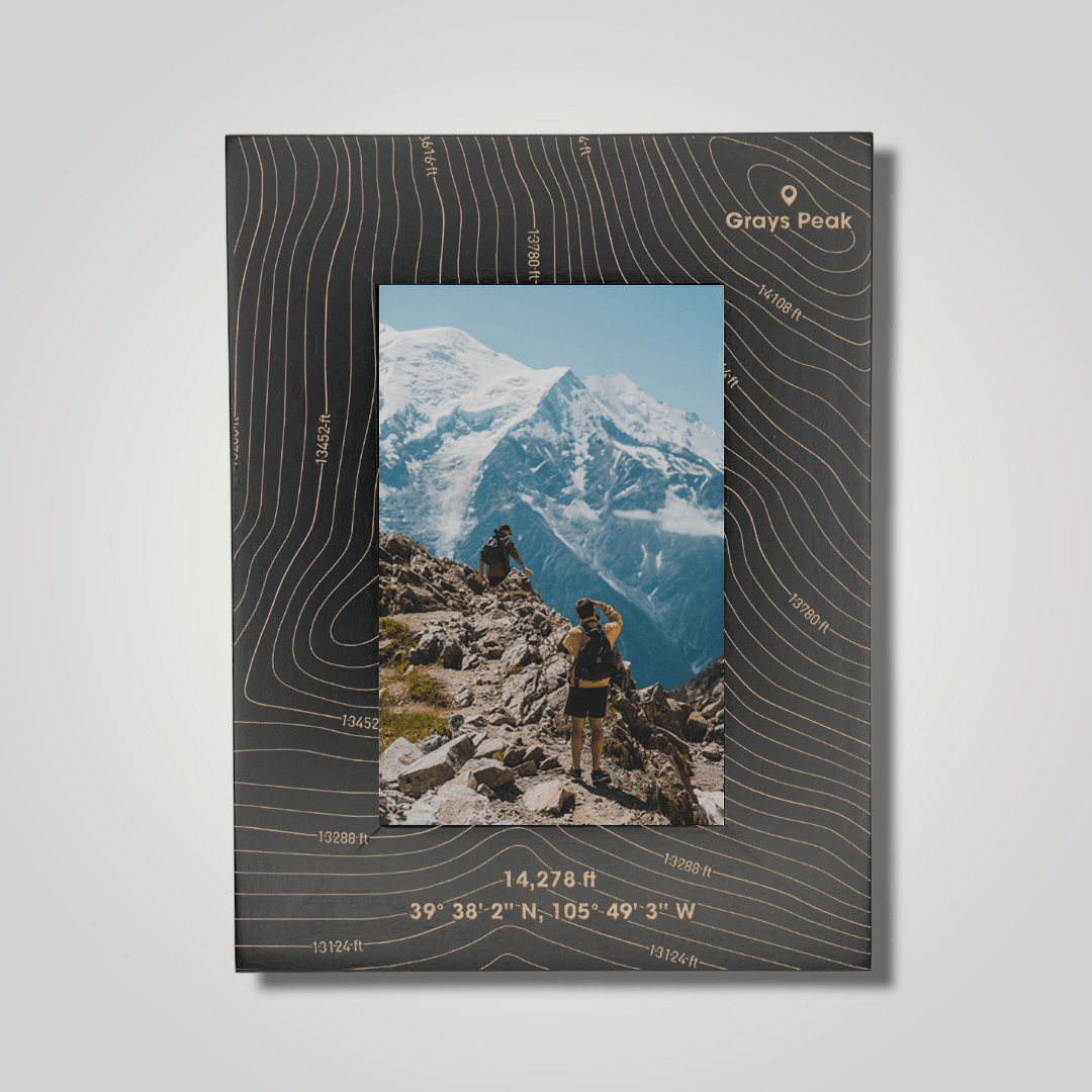 Gray's Peak (small font option) - Journey Frames