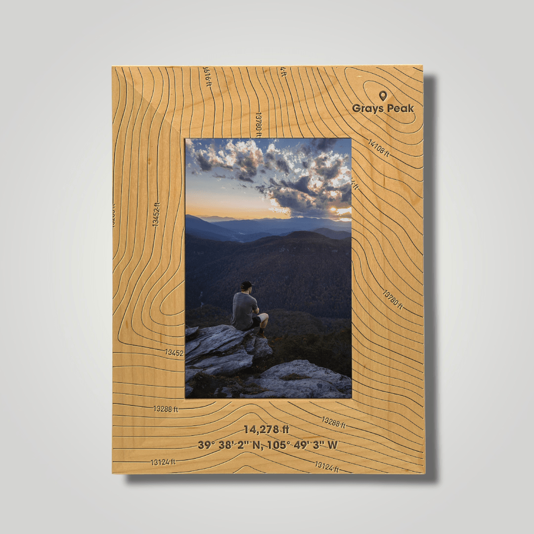 Gray's Peak (small font option) - Journey Frames