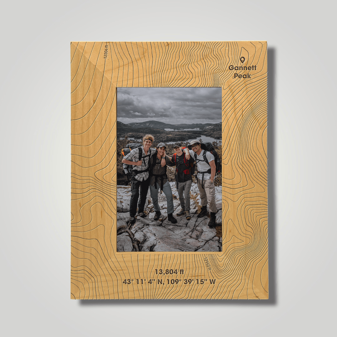 Guadelupe Peak (small font) - Journey Frames