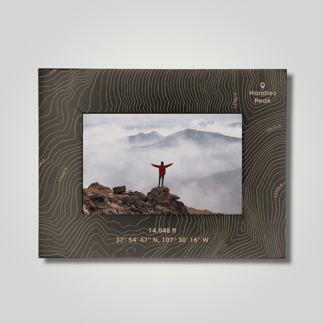 Handies Peak (small font) - Journey Frames
