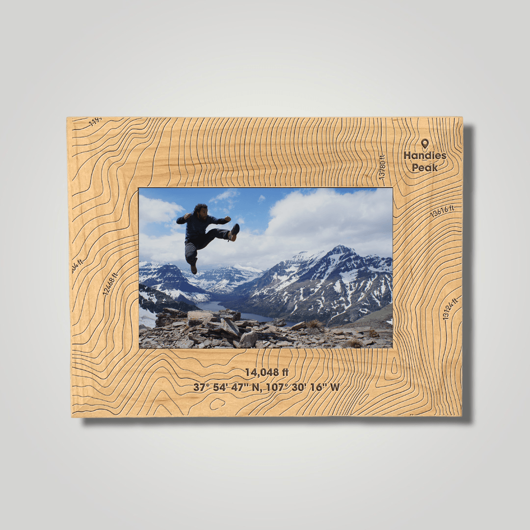 Handies Peak (small font) - Journey Frames