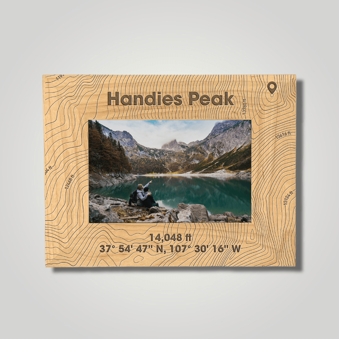 Handies Peak (large font) - Journey Frames