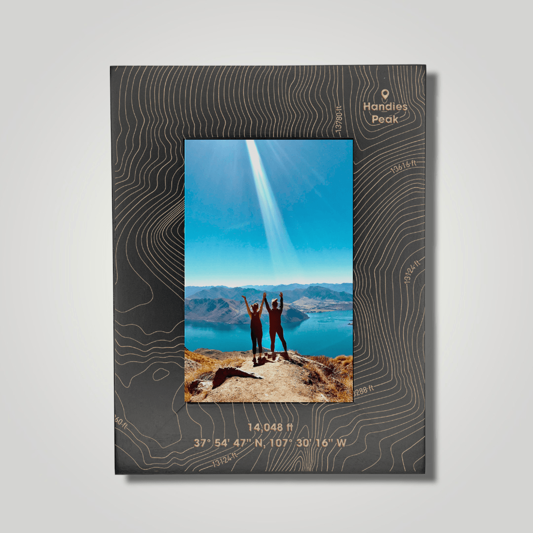 Handies Peak (small font) - Journey Frames