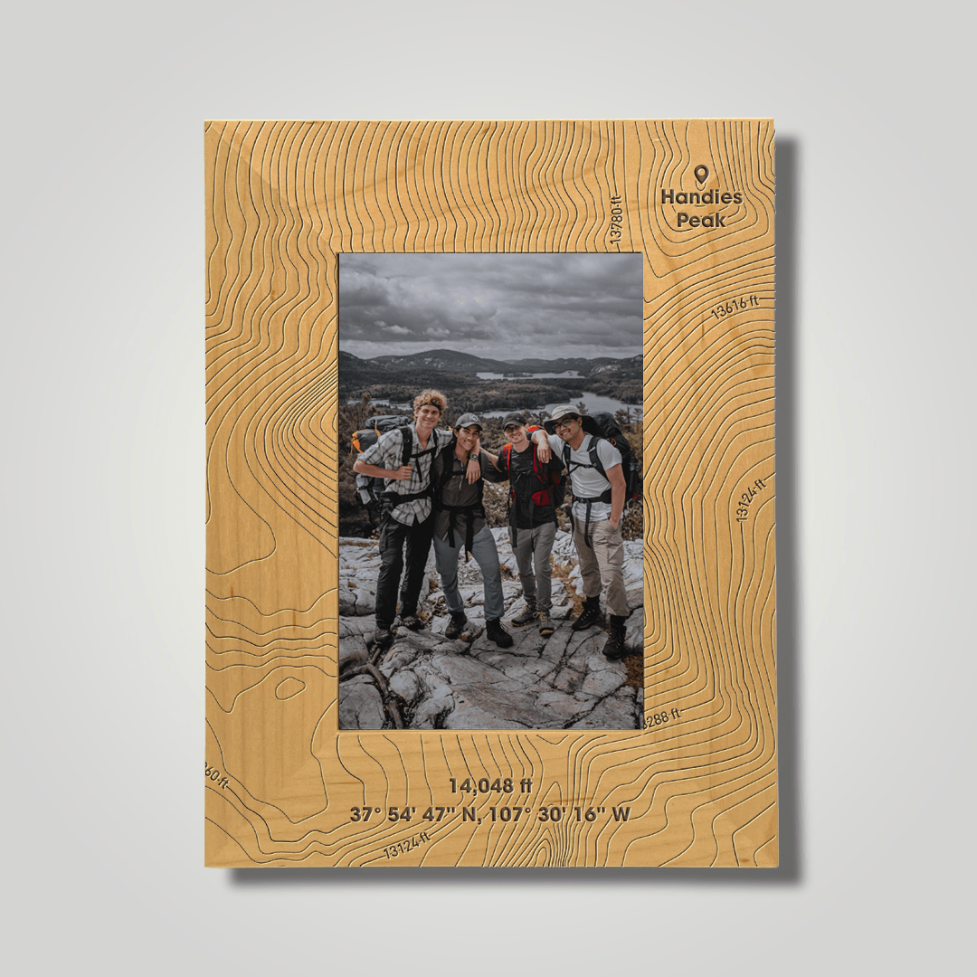 Handies Peak (small font) - Journey Frames