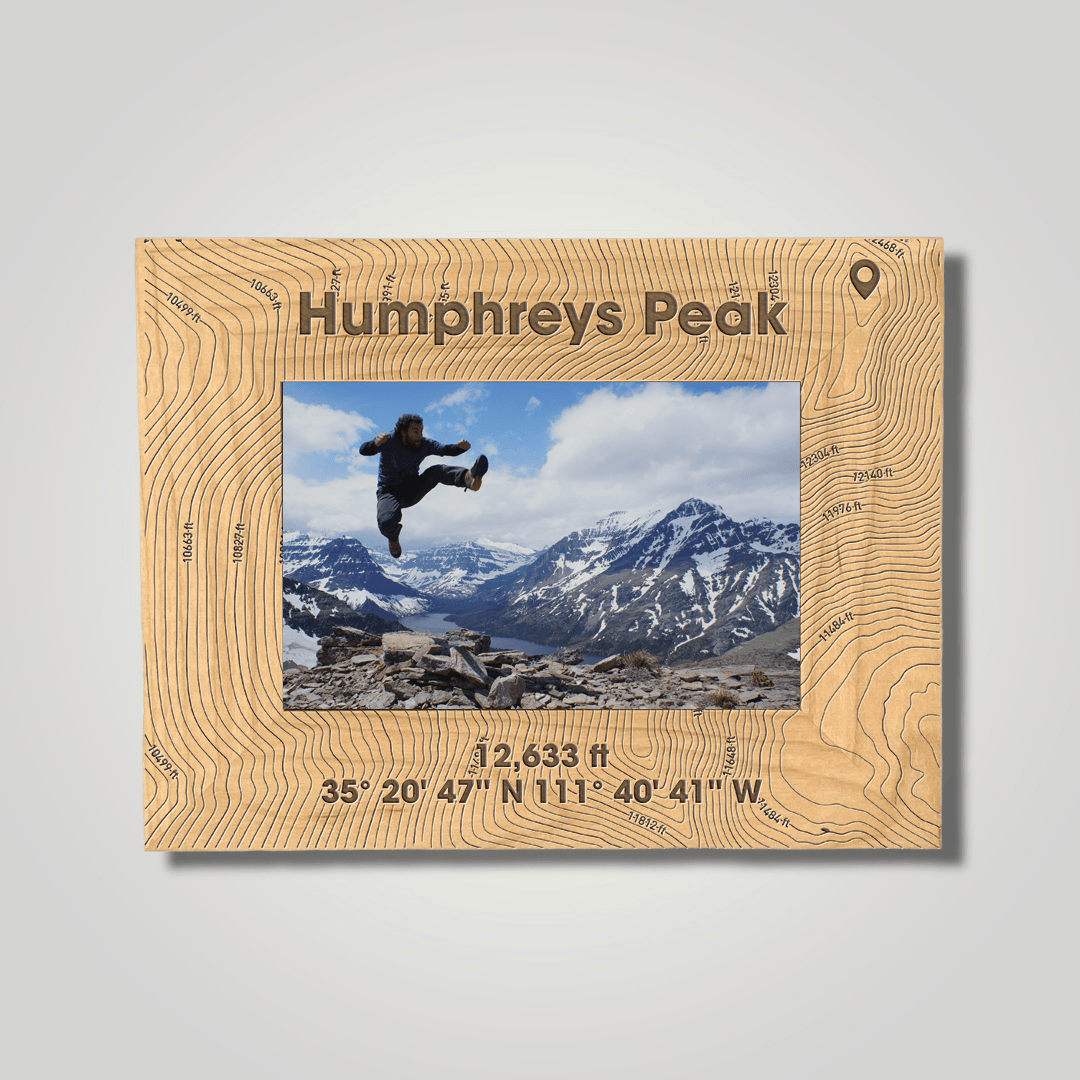 Humphrey's Peak (large font) - Journey Frames