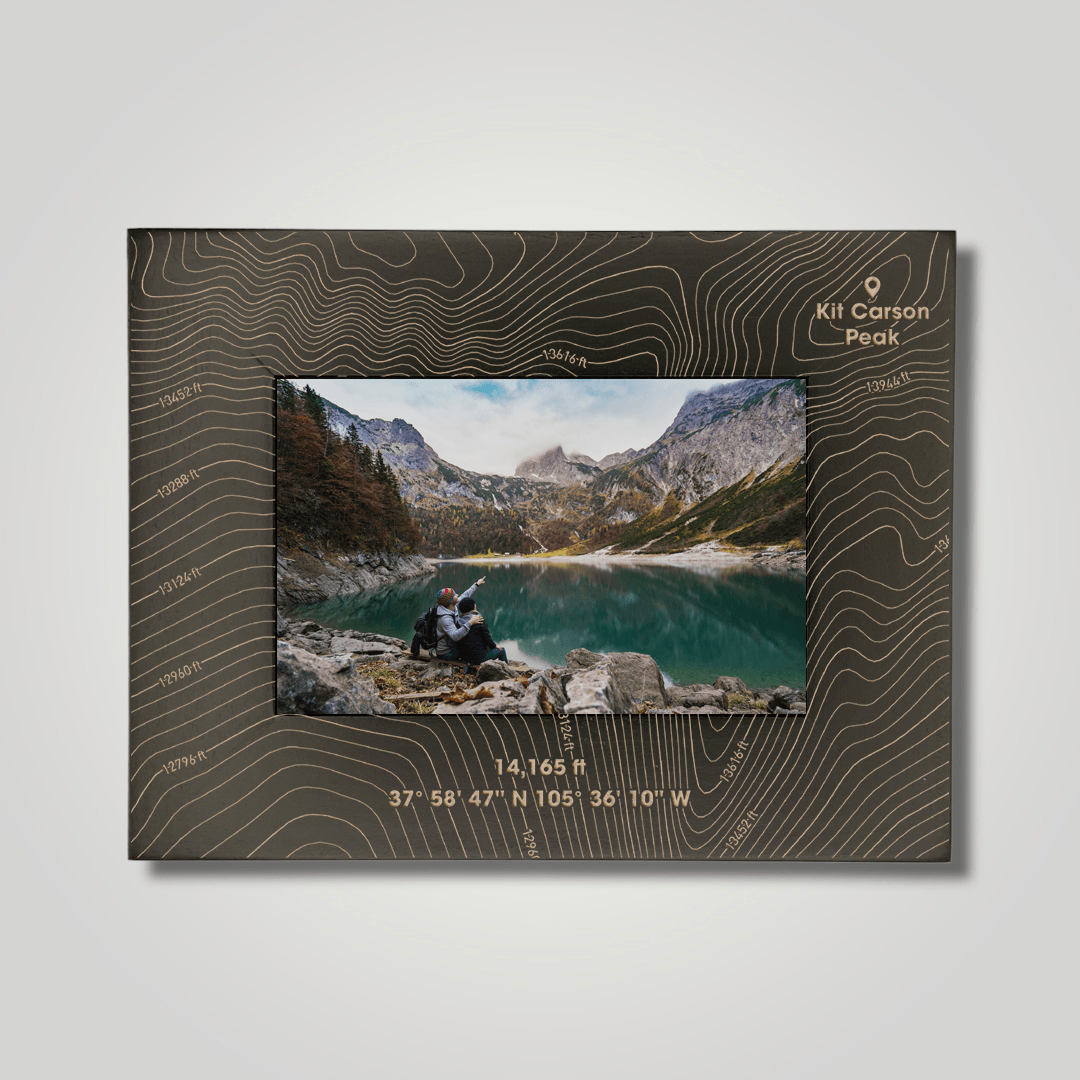 Kit Carson Peak (small font) - Journey Frames
