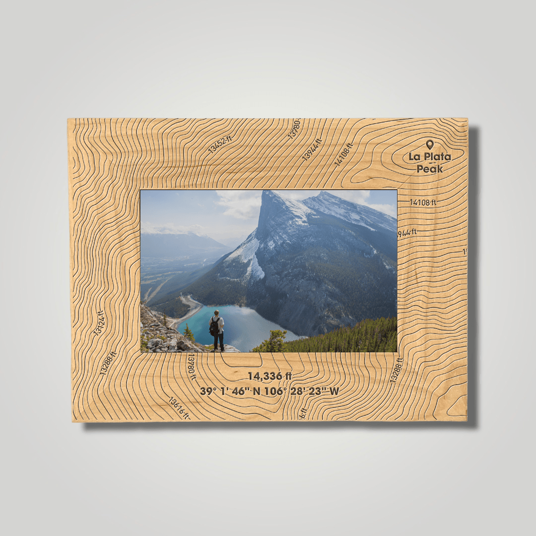 La Plata Peak (small font) - Journey Frames