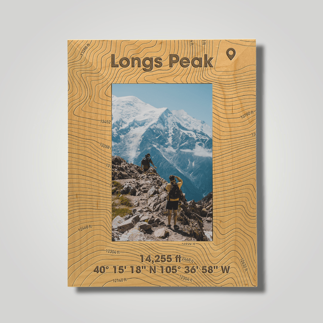 Long's Peak (large font) - Journey Frames