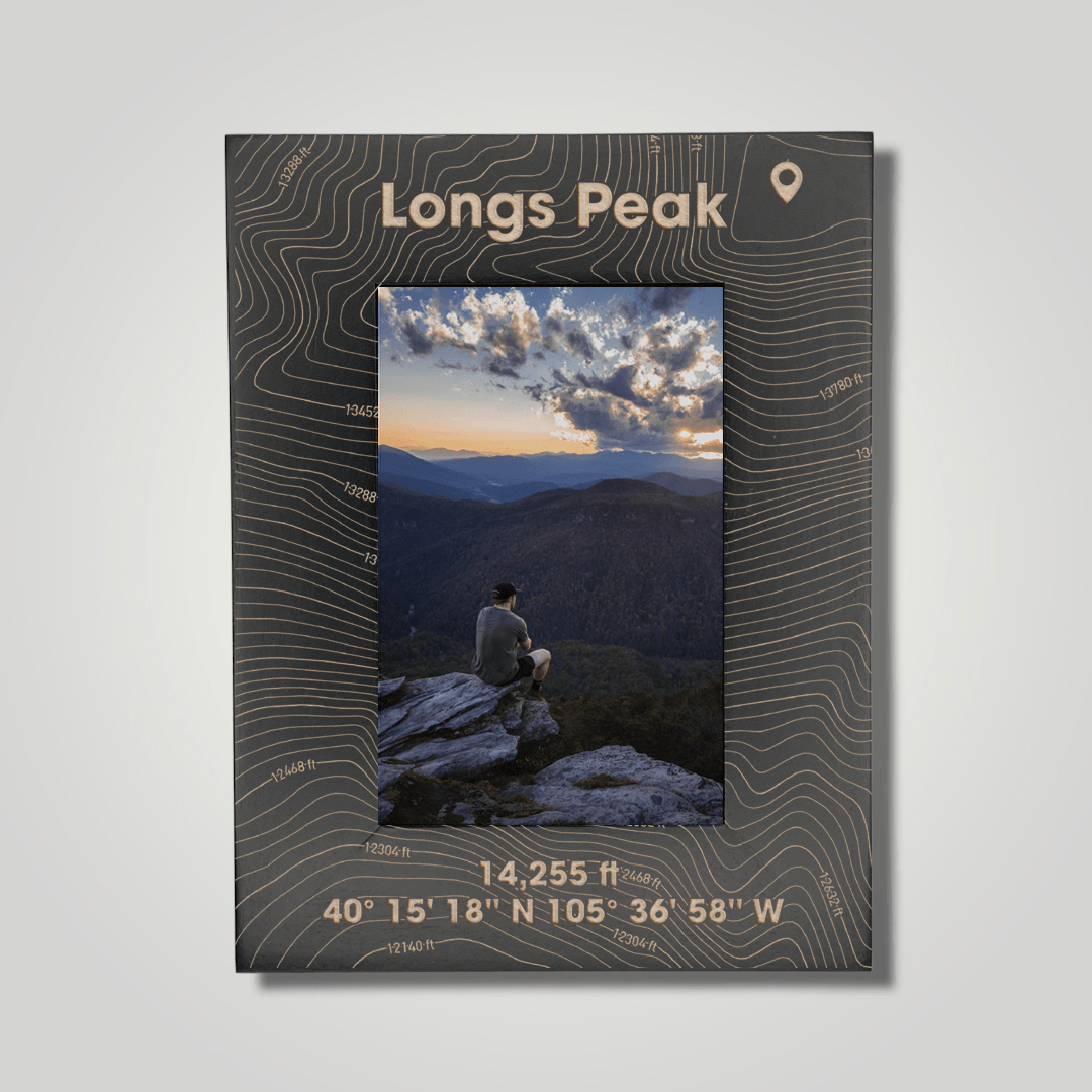 Long's Peak (large font) - Journey Frames