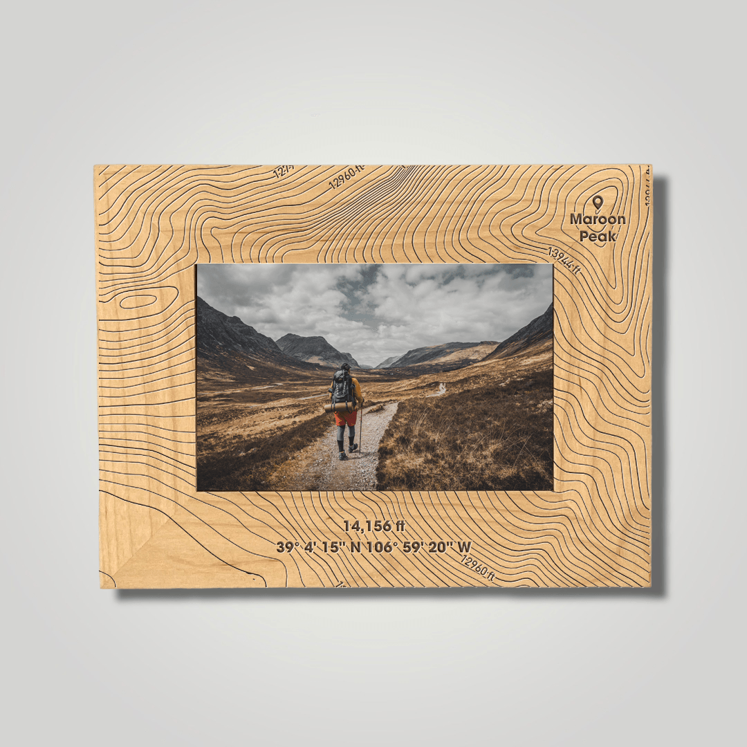 Maroon Peak (small font) - Journey Frames