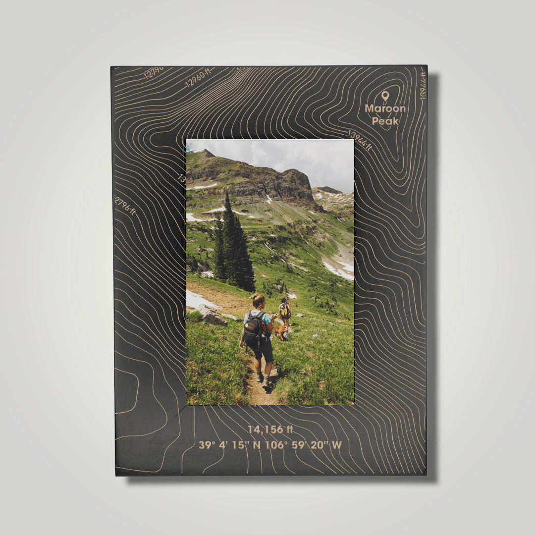 Maroon Peak (small font) - Journey Frames