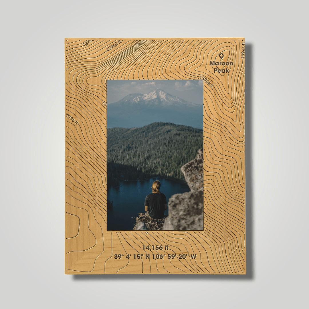 Maroon Peak (small font) - Journey Frames