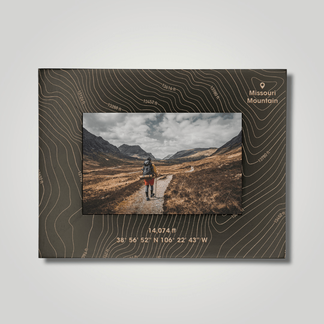 Missouri Mountain (small font) - Journey Frames
