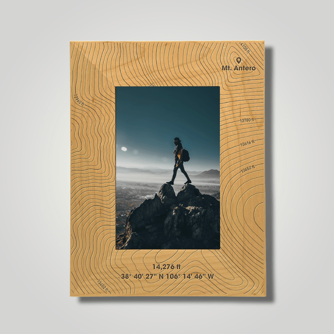 Mount Antero (small font) - Journey Frames