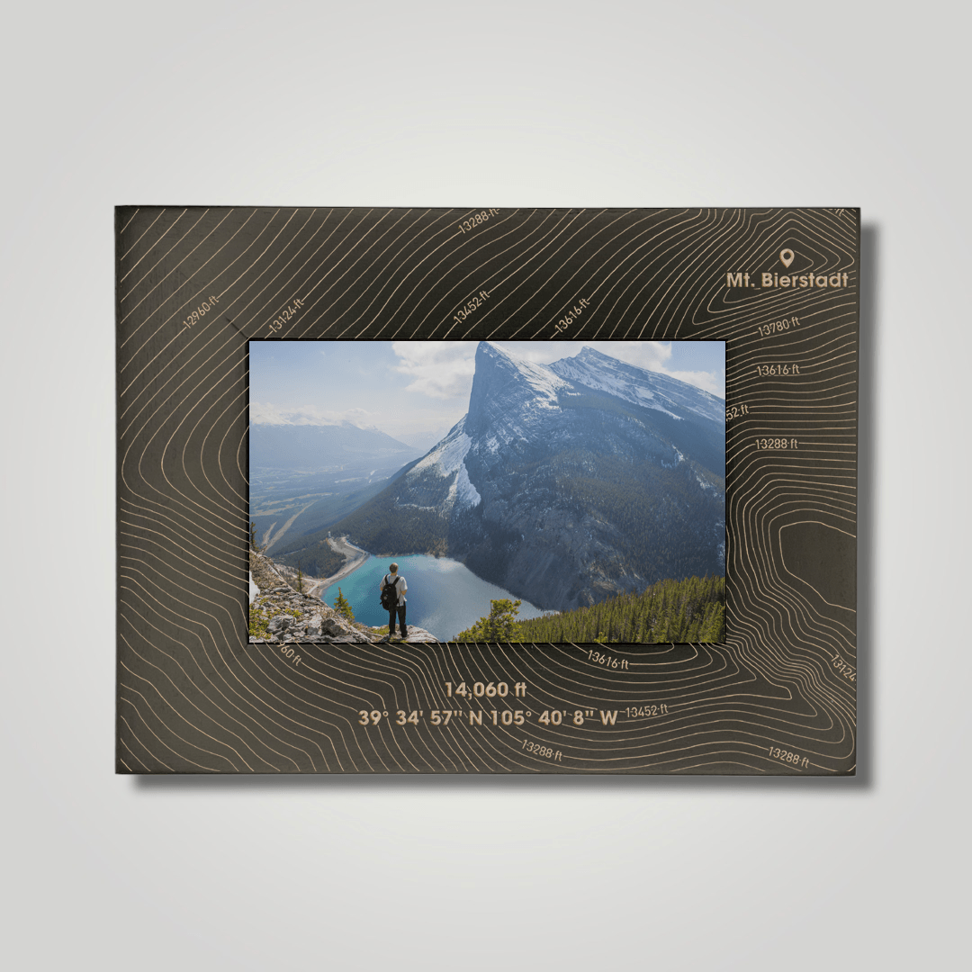 Mount Bierstadt (small font) - Journey Frames