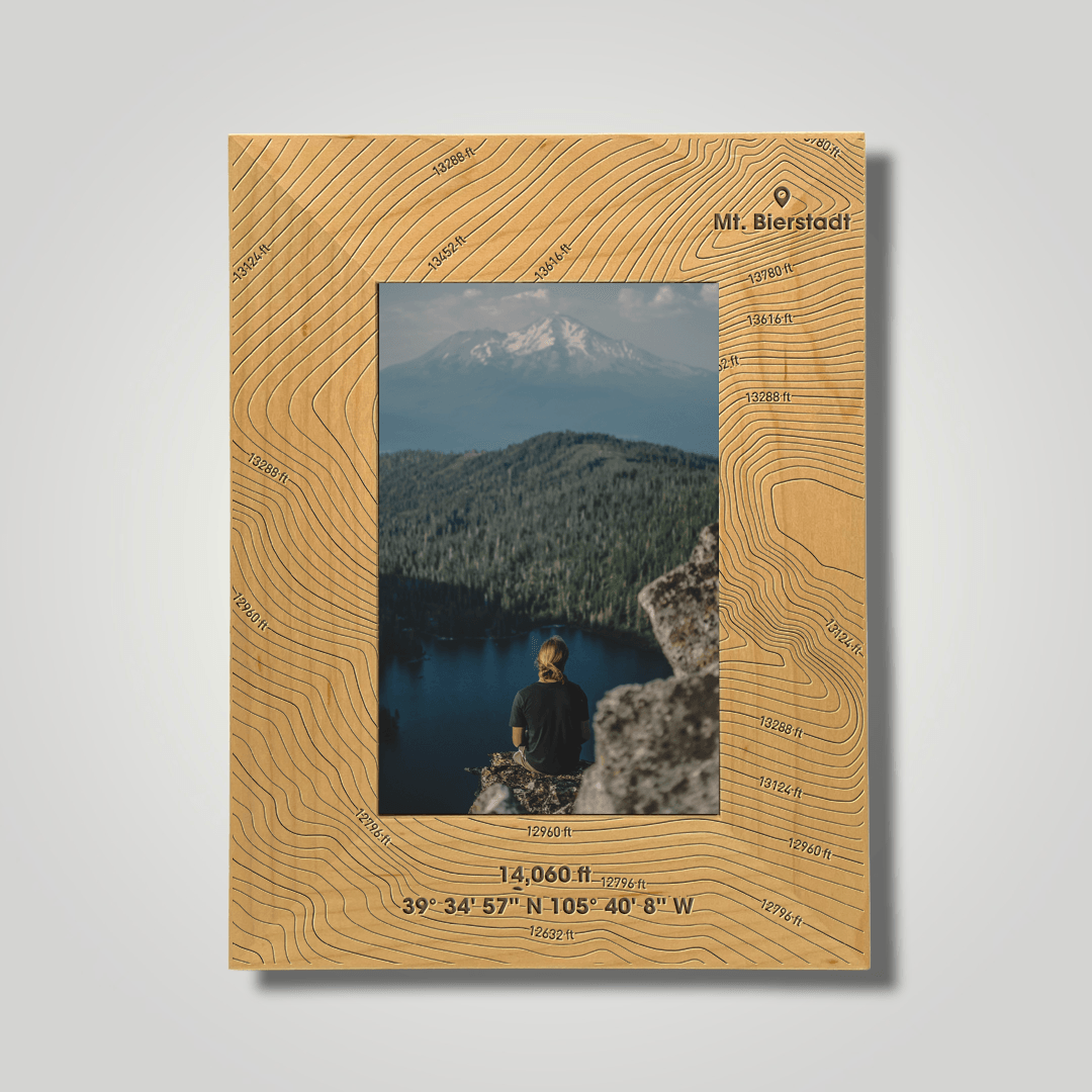 Mount Bierstadt (small font) - Journey Frames